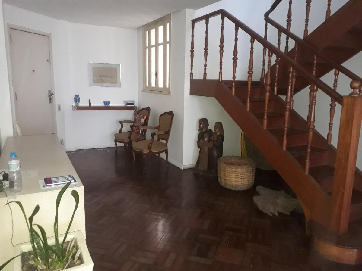 Copacabana Vista Mar Cobertura 2 Andares De Frente Para Os Fogos Do Reveillon Com 5 Quartos, 5 Ar-Condicionados, 6 Banheiros E Garagem Gratuita 리오데자네이루 외부 사진